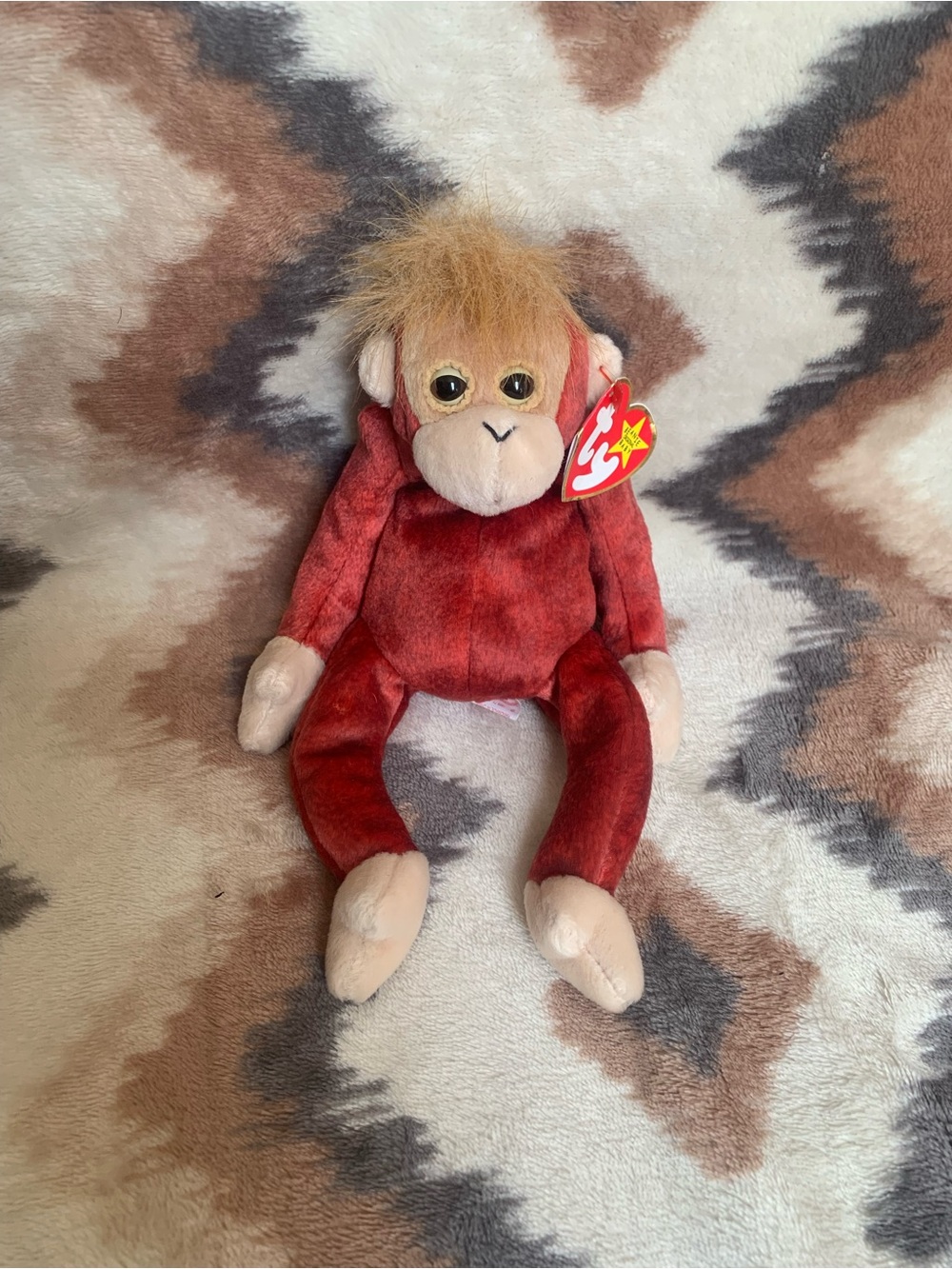 TY Beanie Baby - SCHWEETHEART the Orangutan (8.5 inch)